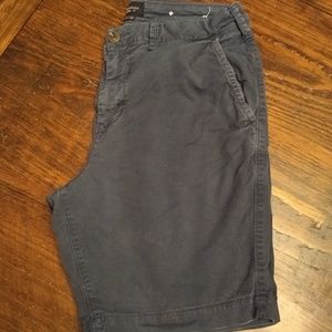 AE blue shorts